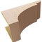 Ekena Millwork 9"W x 18"D x 9"H Wide Yorktown Rough Cedar Woodgrain TimberThane Corbel, Primed Tan CORUR09X18X09YORRCPR - alternate 2